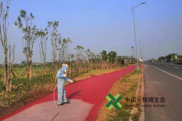 彩色透水混凝土保護(hù)劑噴涂技巧